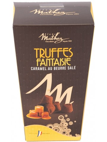 Mathez Truffles kakaowe z kawałkami karmelu z solonego masła